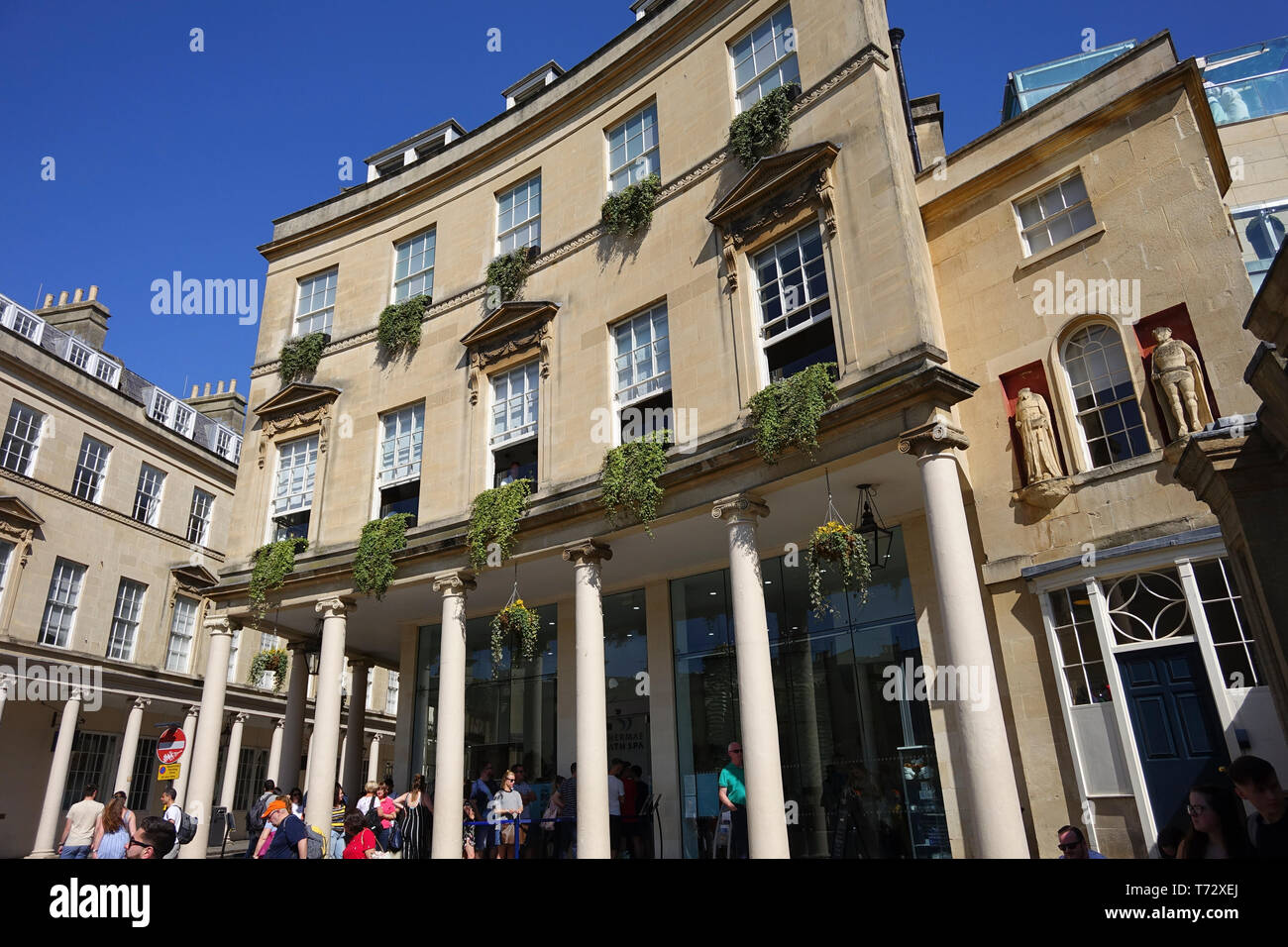 Thermae Bath Spa in Bath St Bath Stock Photo - Alamy