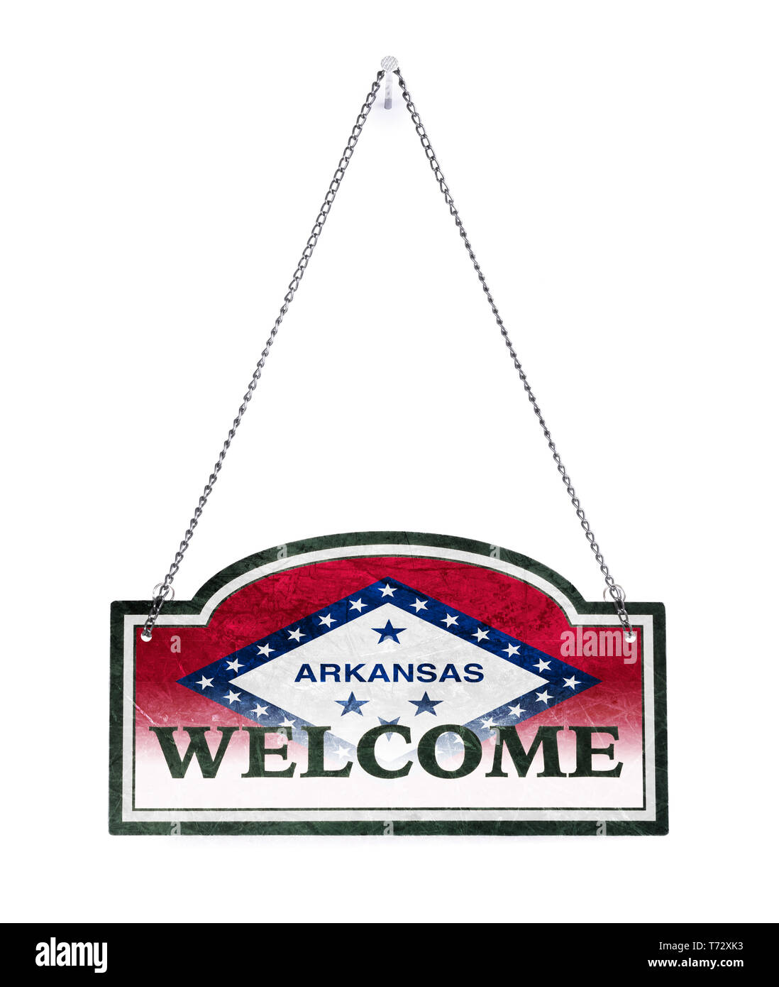 Welcome to arkansas sign Cut Out Stock Images & Pictures - Alamy