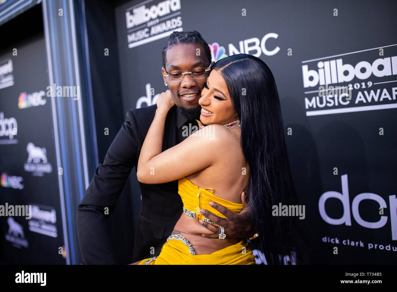 Offset, Cardi B at the 2019 Billboard Music Awards held at MGM Grand ...