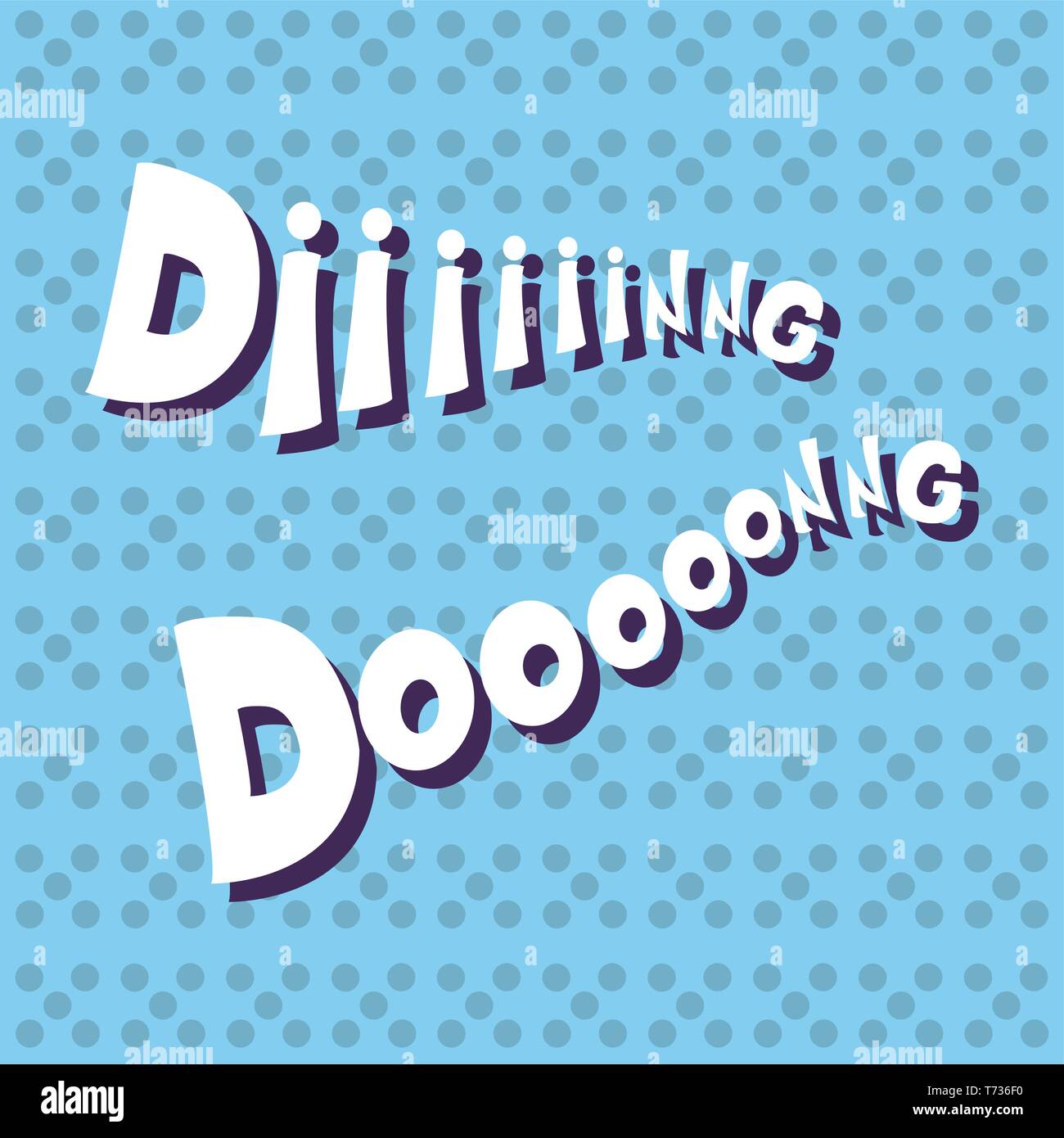 Ding ding sign Stock Vector Images - Alamy