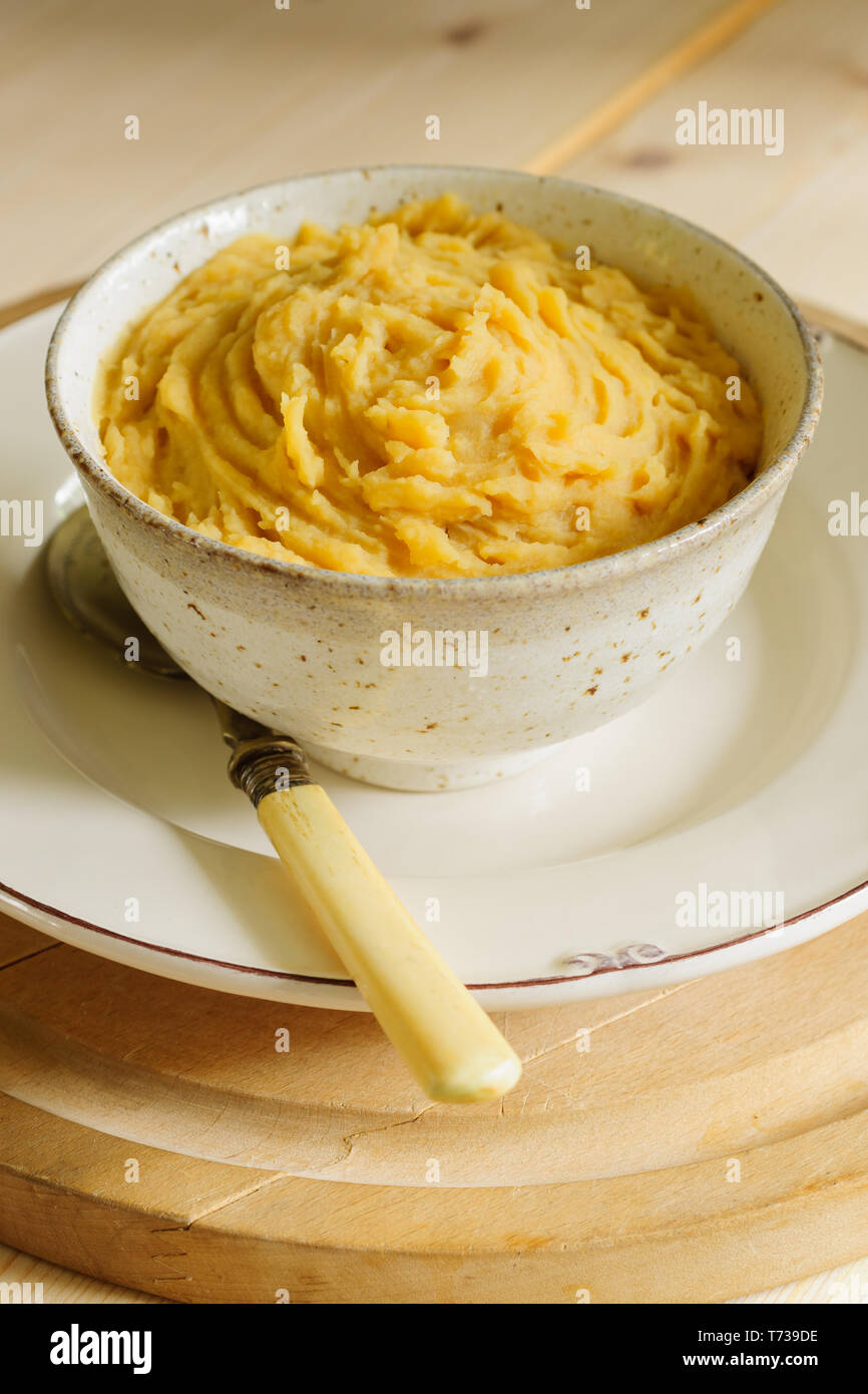 Pease pudding a traditional English savoury dish made of yellow split