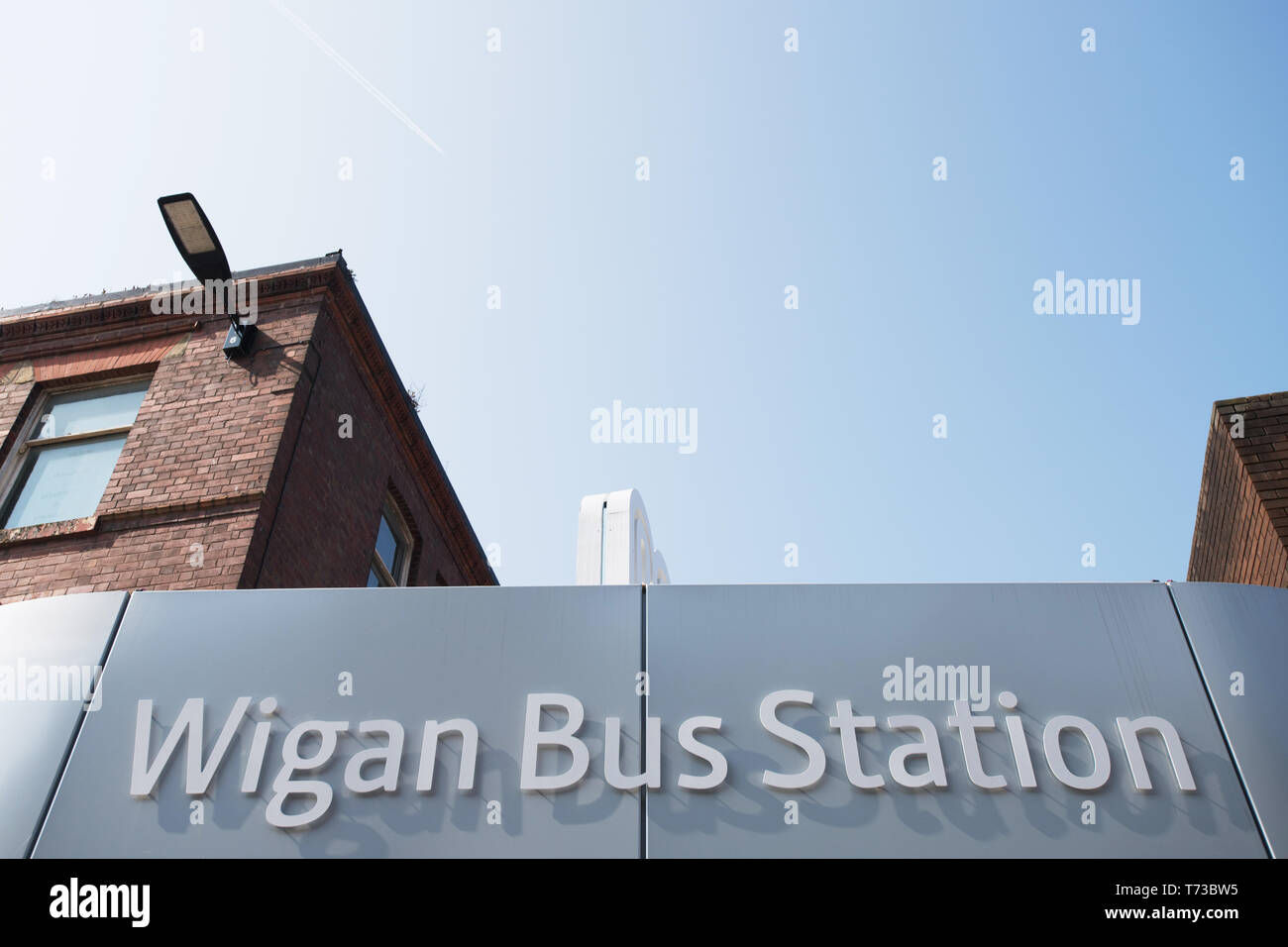 Wigan Bus Station. Wigan, Lancashire, United Kingdom Stock Photo Alamy