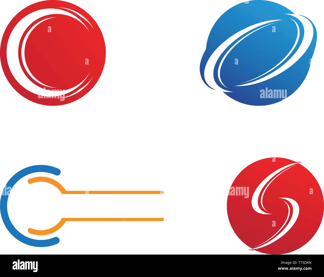 C Letter Logo template vector icon design Stock Vector Image & Art - Alamy
