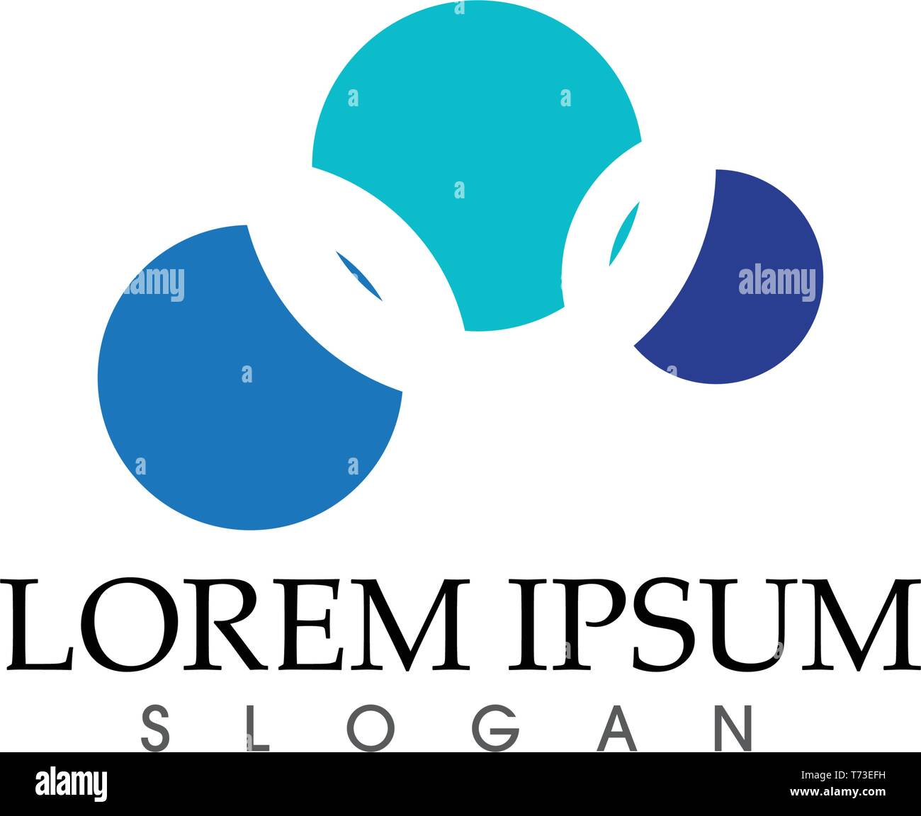 Cloud logo template vector illustration design icons Stock Vector Image ...