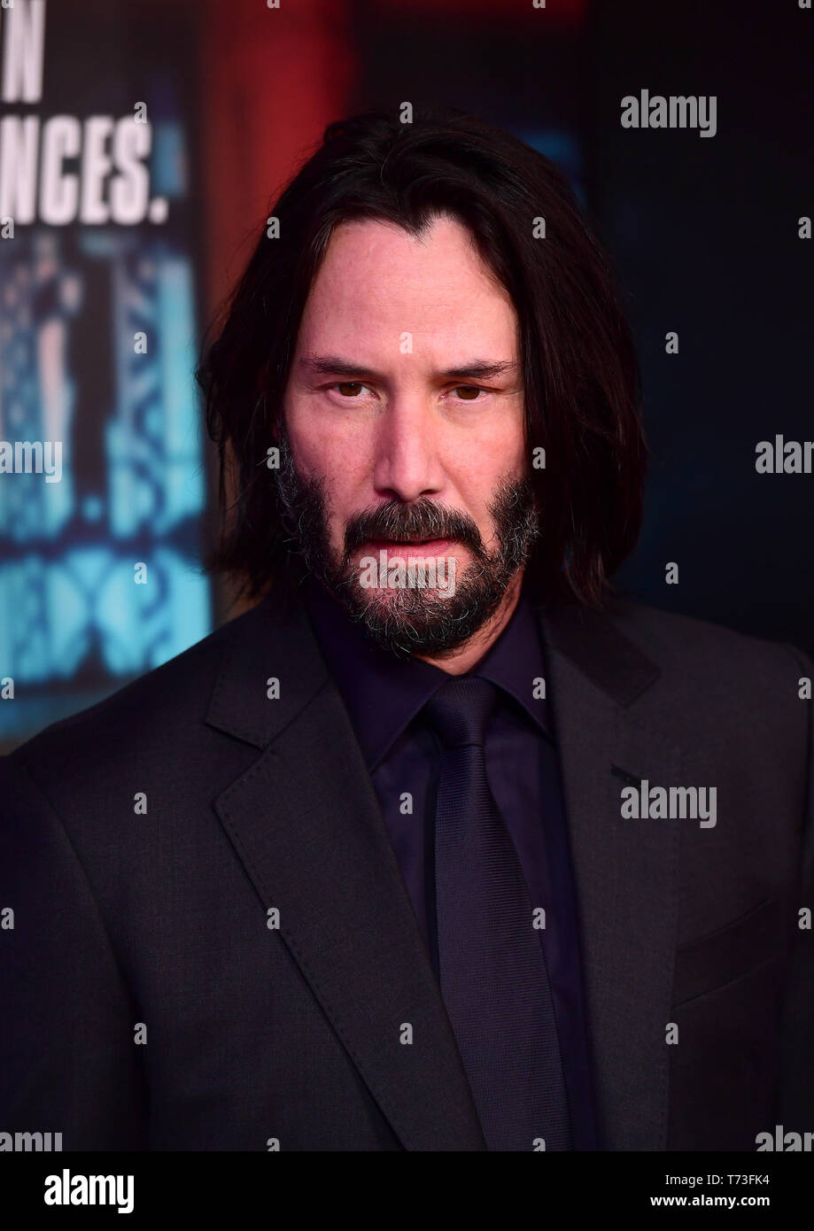 Keanu Reeves Attending The John Wick Chapter 3 Parabellum