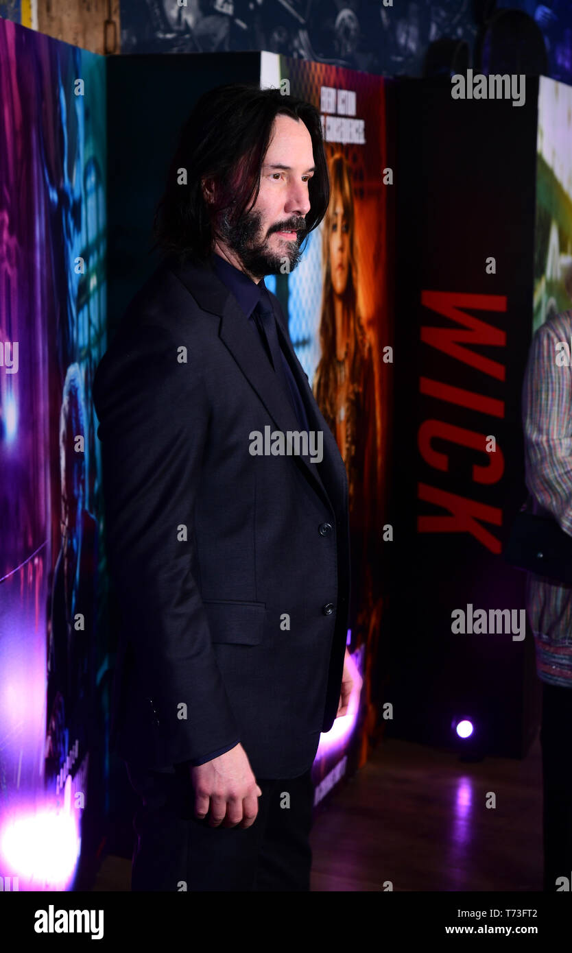 Keanu Reeves attending the John Wick: Chapter 3 - Parabellum Special