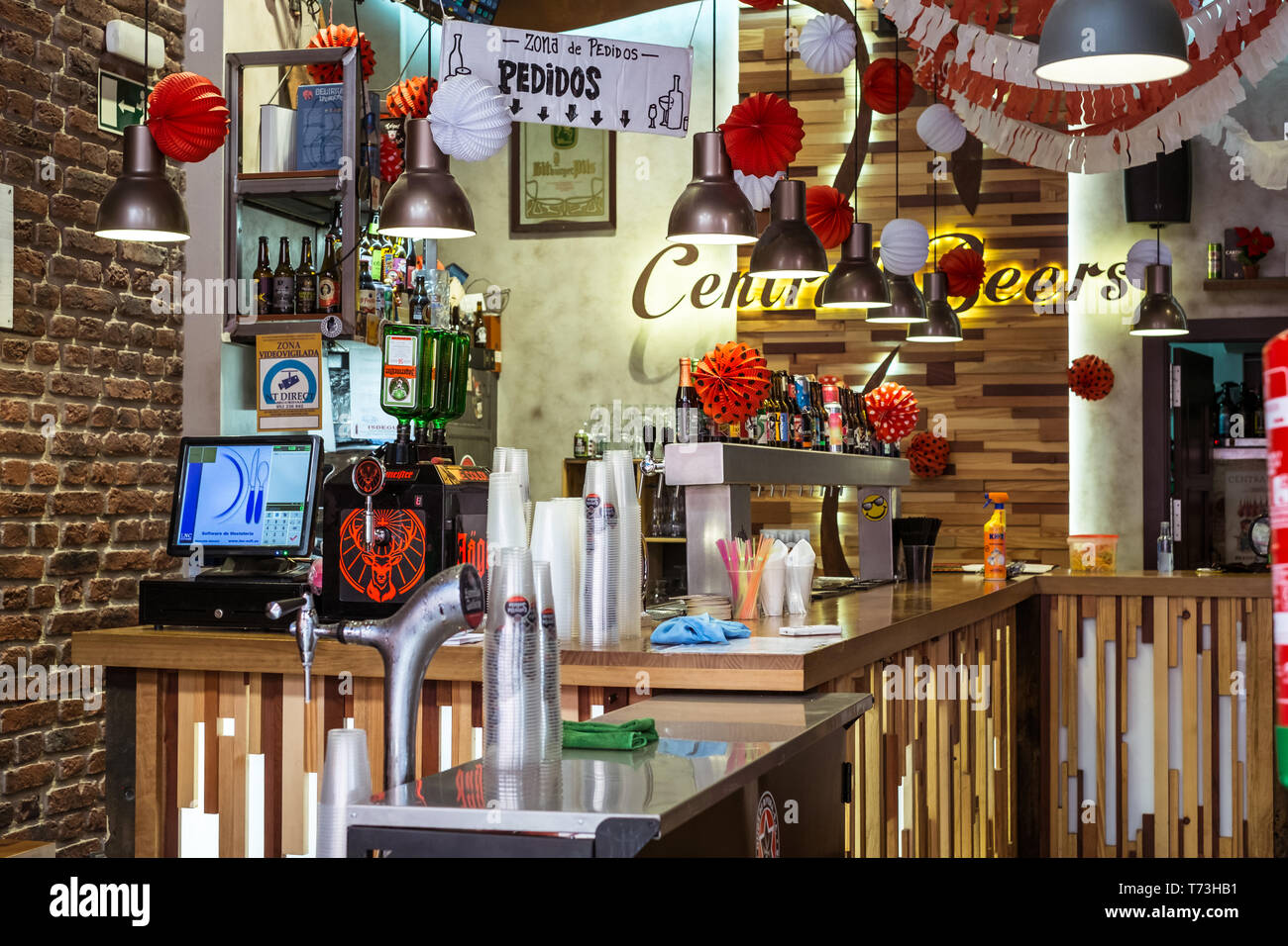 Café central málaga malaga hires stock photography and images Alamy