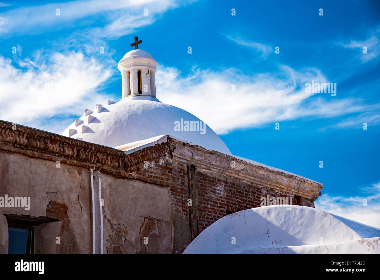 Scenes from Presidio San Ignacio de Tubac. An old Catholic mission