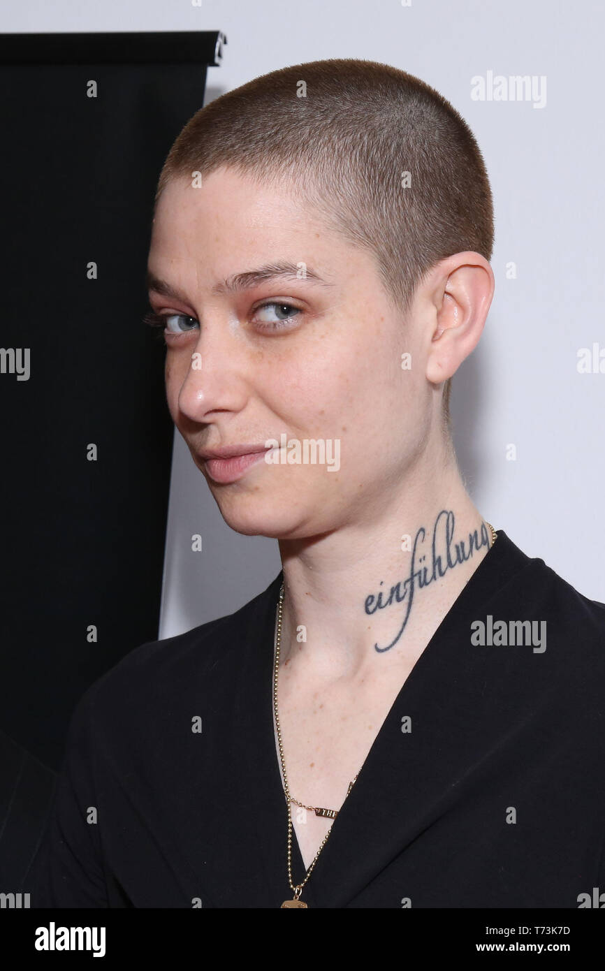 Opening Act’s 13th Annual Benefit Play Reading 'In Their Own Words' held at the New World Stages  Featuring: Asia Kate Dillon Where: New York, New York, United States When: 02 Apr 2019 Credit: Joseph Marzullo/WENN.com Stock Photo