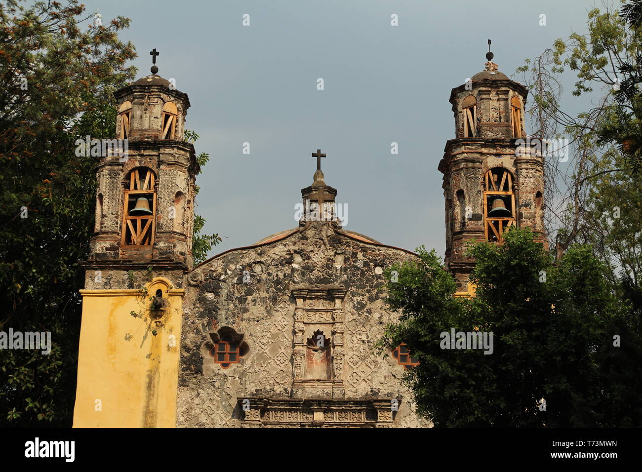 Coyoacan borough, Mexico city. Stock Photo