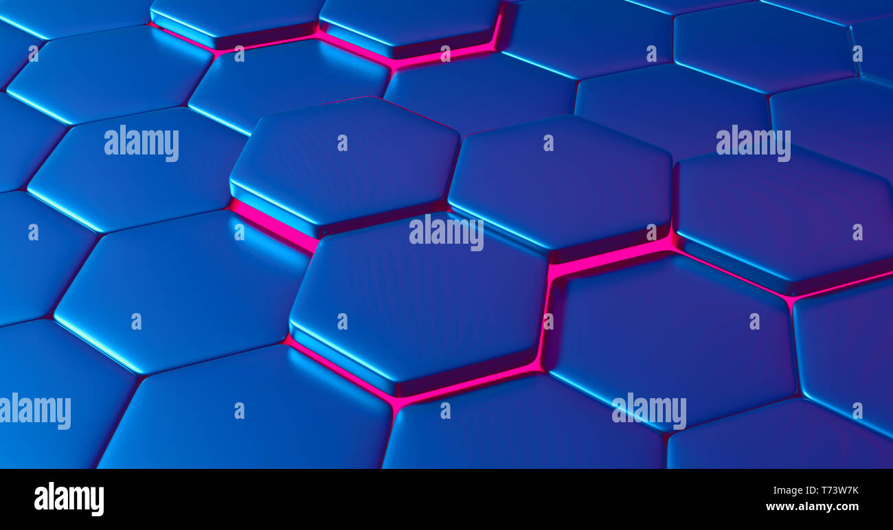 3d Blue Hexagon Abstract Background 3d Illustration Of A Blue Honeycomb  Pattern Of Simple Geometric Hexagonal Shapes Mosaic Background Hd  Photography Photo Background Image And Wallpaper for Free Download