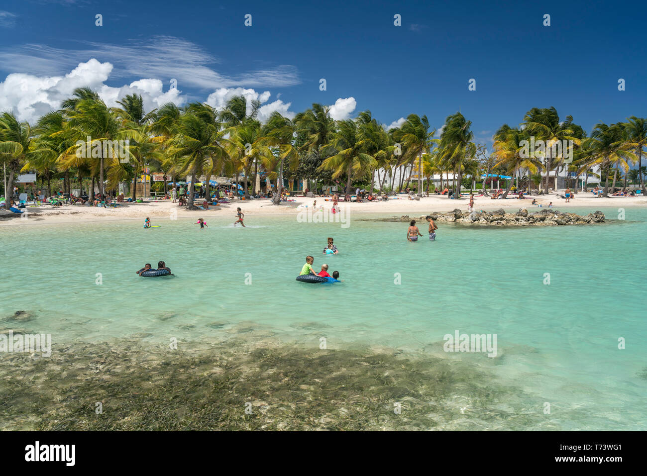 Am Strand von SainteAnne, Guadeloupe, Frankreich SainteAnne beach