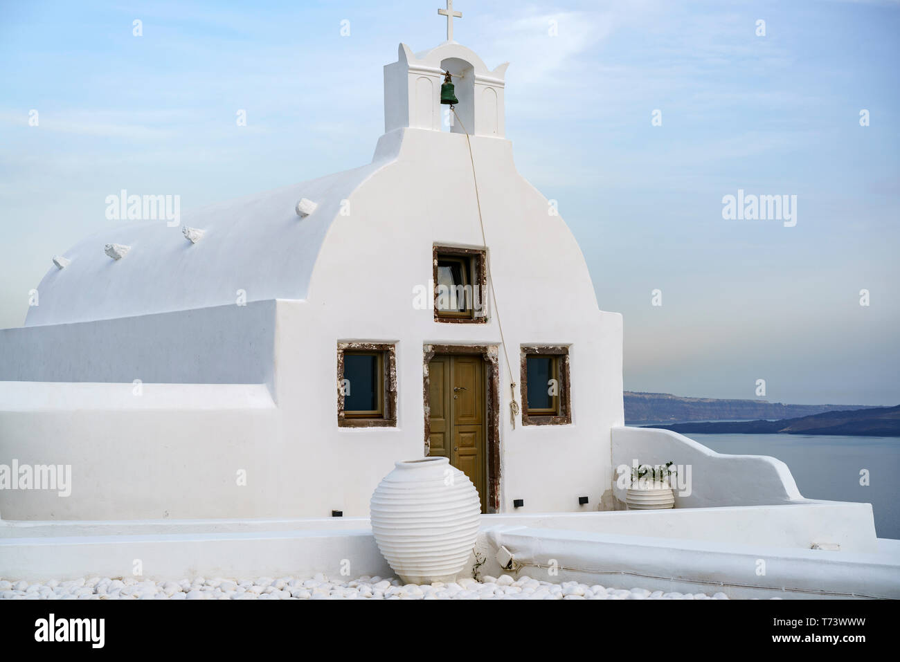 Oia santorini cyclades greek hi res stock photography and images alamy
