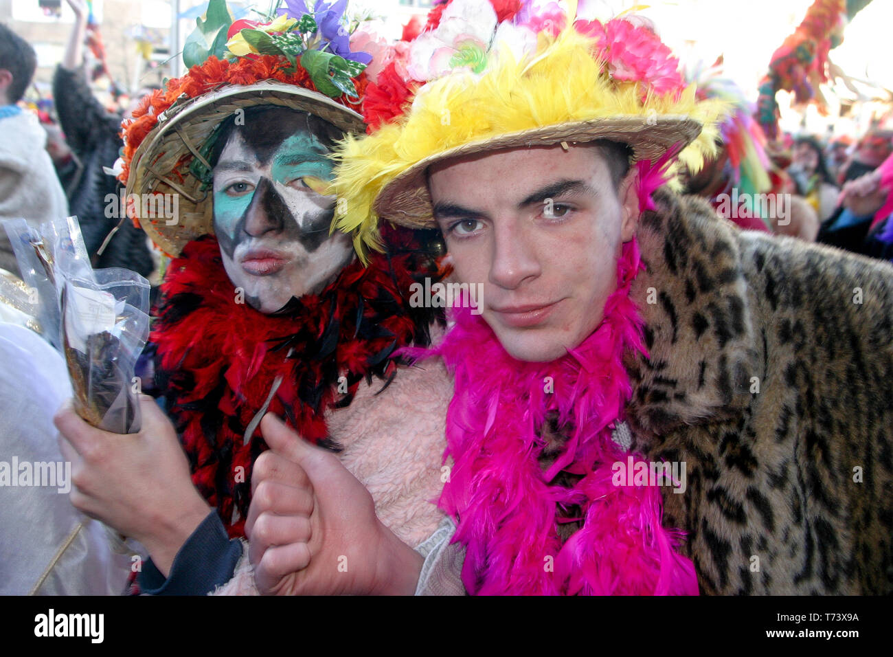 Carnival of Dunkirk, herrings launch, Dunkirk, Nord, France Stock Photo -  Alamy