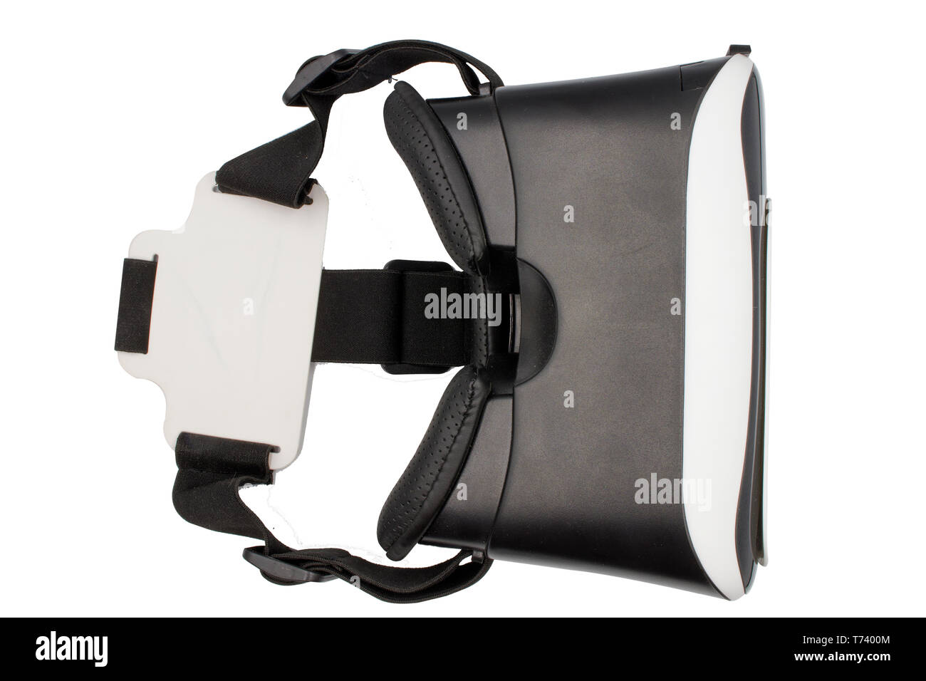 Realistic VR camera, VR Box / Virtual Reality glasses isolated on white