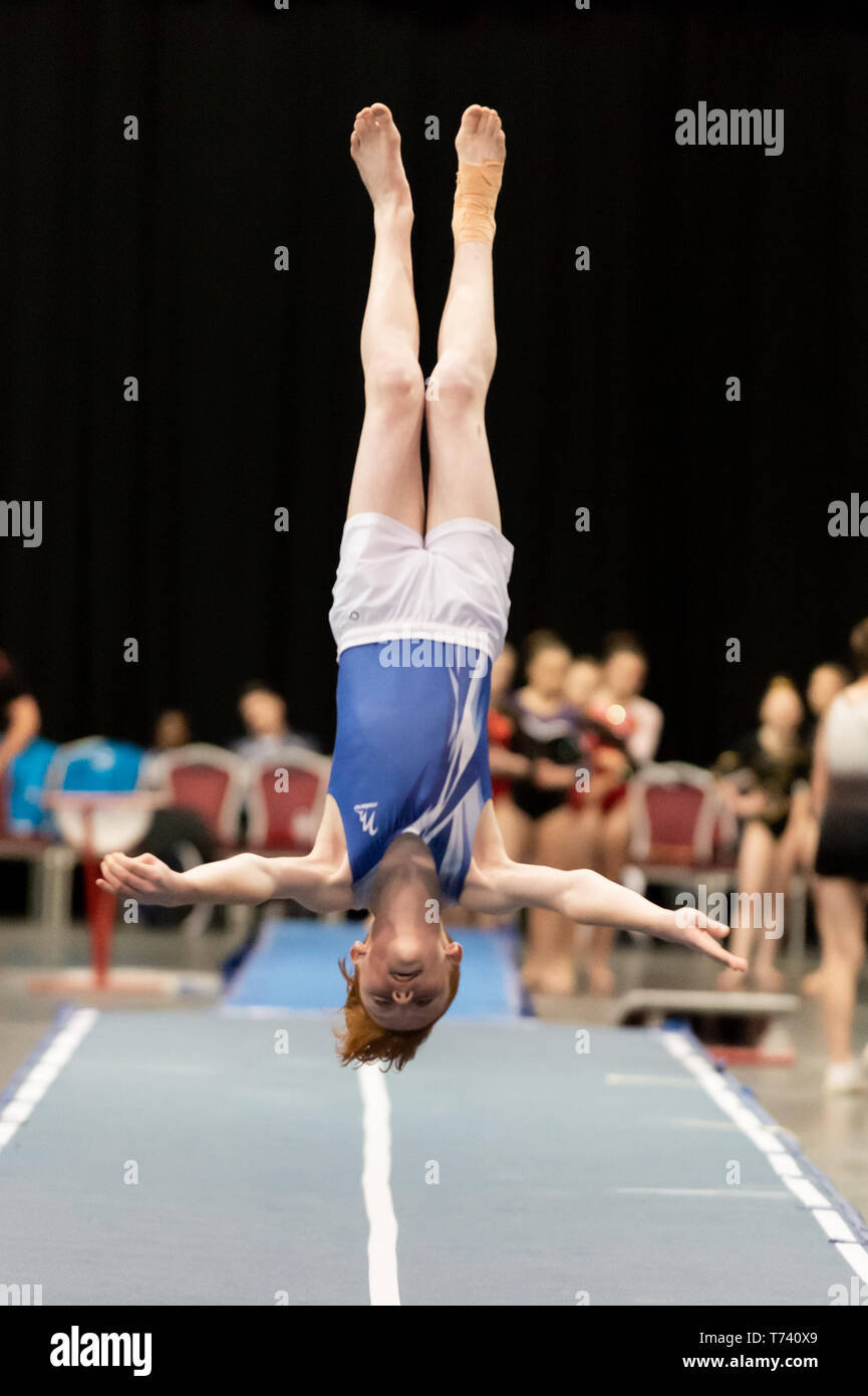 Telford, England, UK. 27 April, 2018. Gary Monteith (Sapphire
