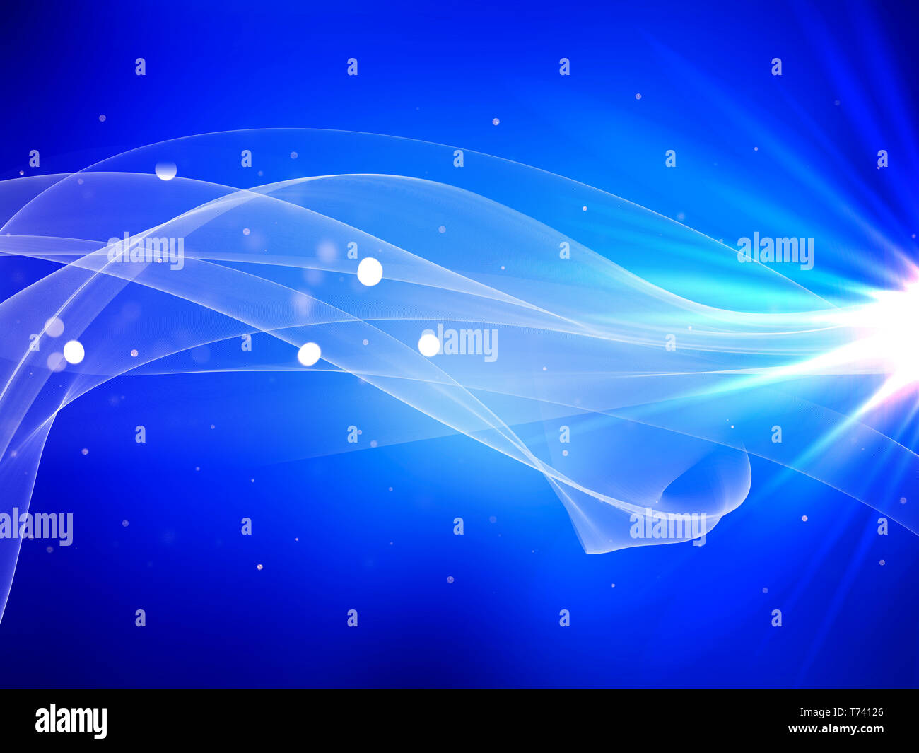 Abstract background with flowing waves design Stock Photo - Alamy