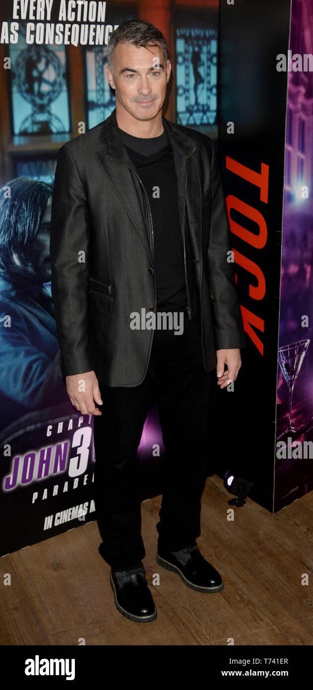 Photo Must Be Credited ©Alpha Press 078237 03/05/2019 Chad Stahelski at the John Wick Chapter 3 Parabellum Movie Special Screening held at the Ham Yard Hotel in London. Stock Photo
