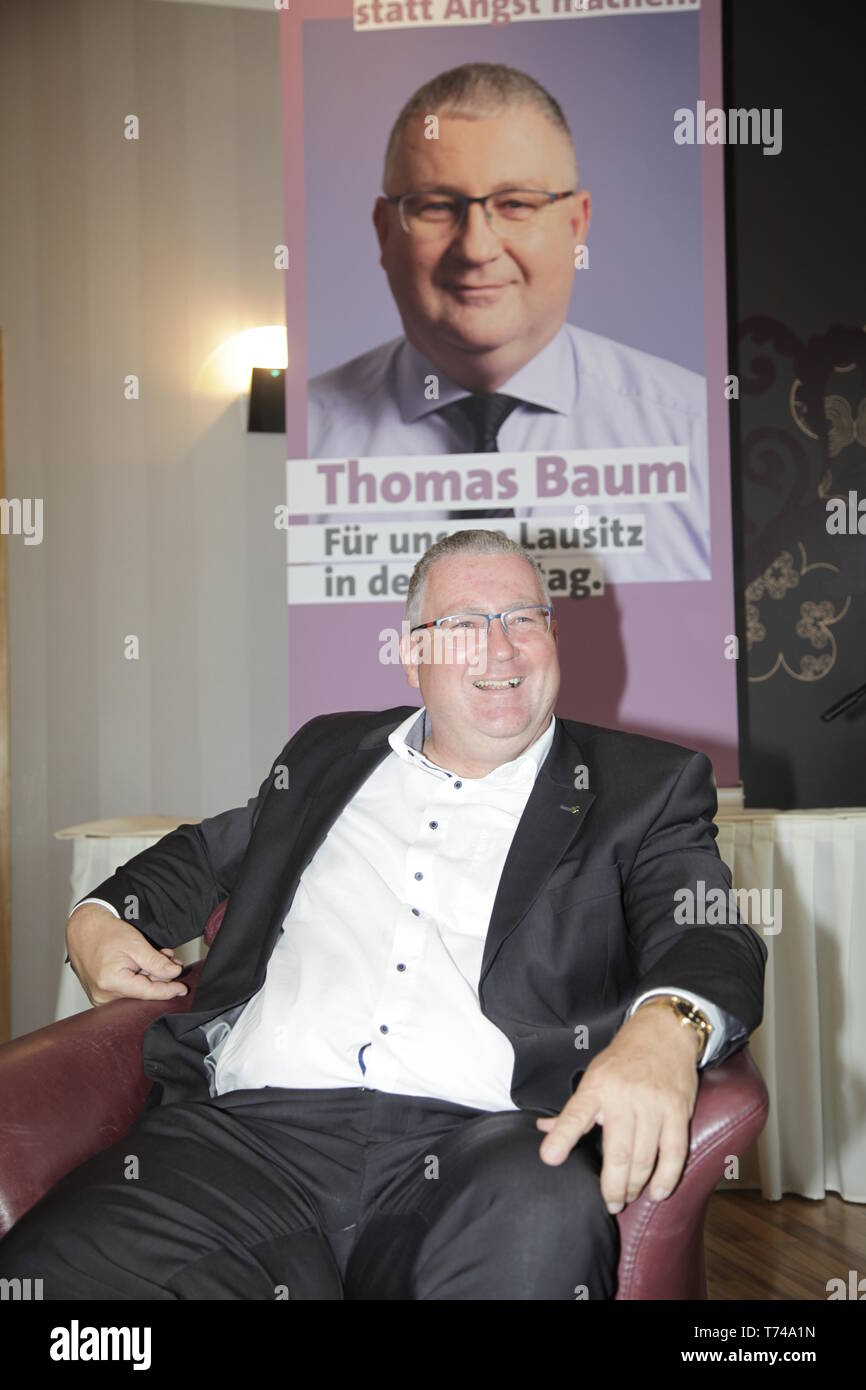 Thomas Baum MdL SPD in Weisswasser Stock Photo - Alamy