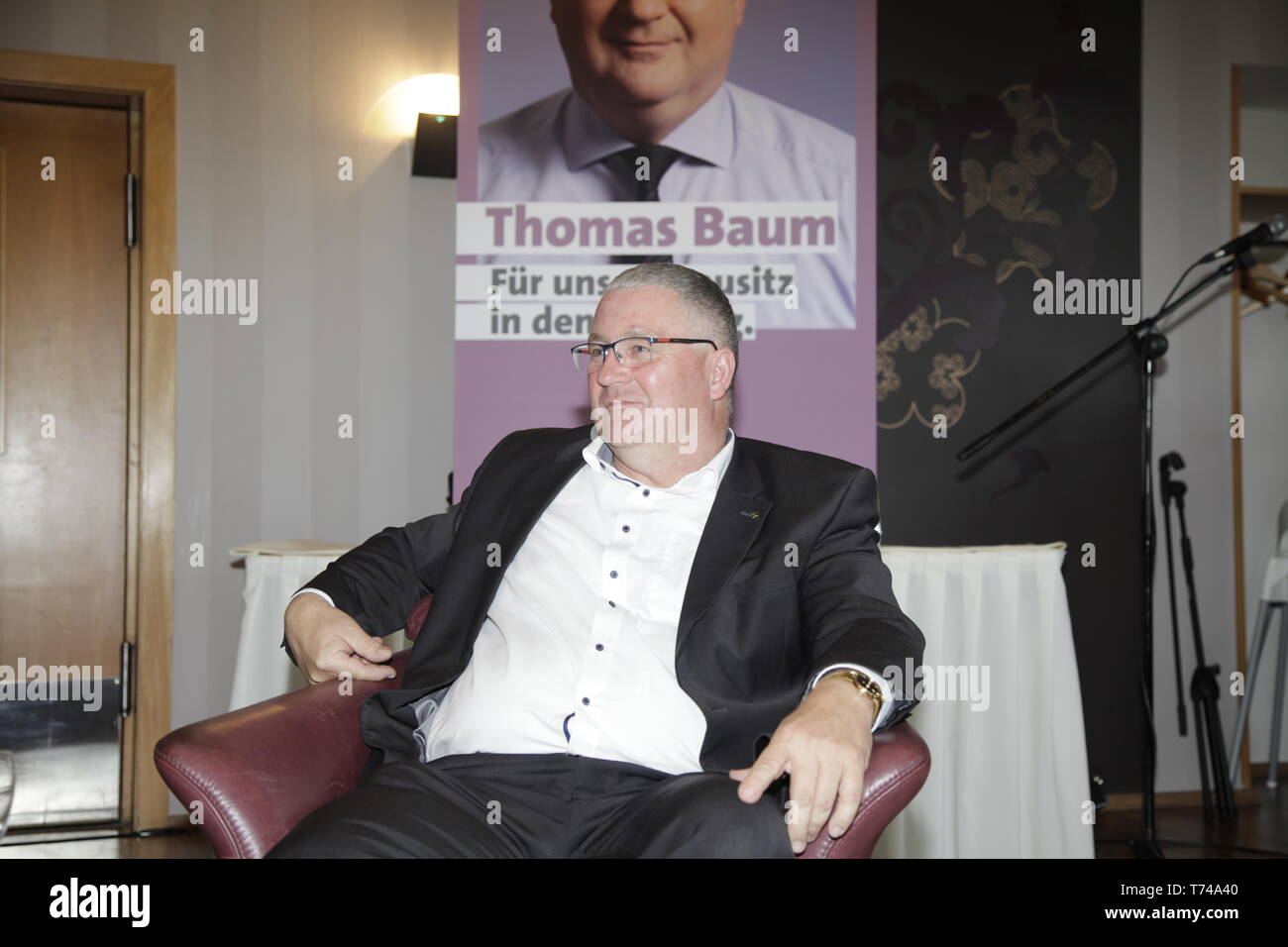 Thomas Baum MdL SPD in Weisswasser Stock Photo - Alamy