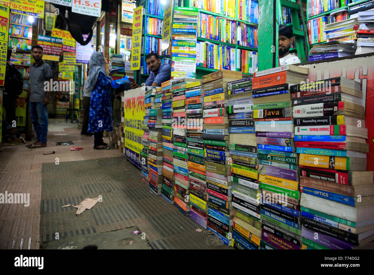 A at Nilkhet book market, Dhaka, Bangladesh Stock Photo Alamy