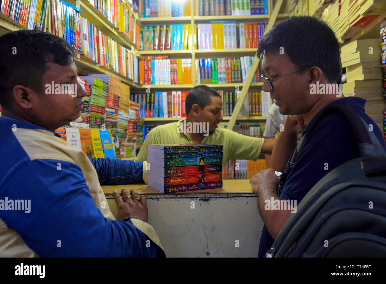 A at Nilkhet book market, Dhaka, Bangladesh Stock Photo Alamy
