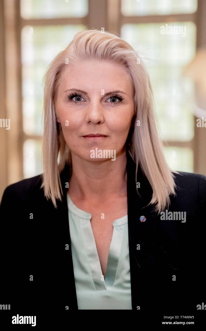 Berlin Germany 04th May 19 Jessica Biessmann Afd Member Of The Berlin House Of Representatives Stands In The Zehlendorf Town Hall During The Afd Berlin Party Congress Credit Christoph Soeder Dpa Alamy Live News