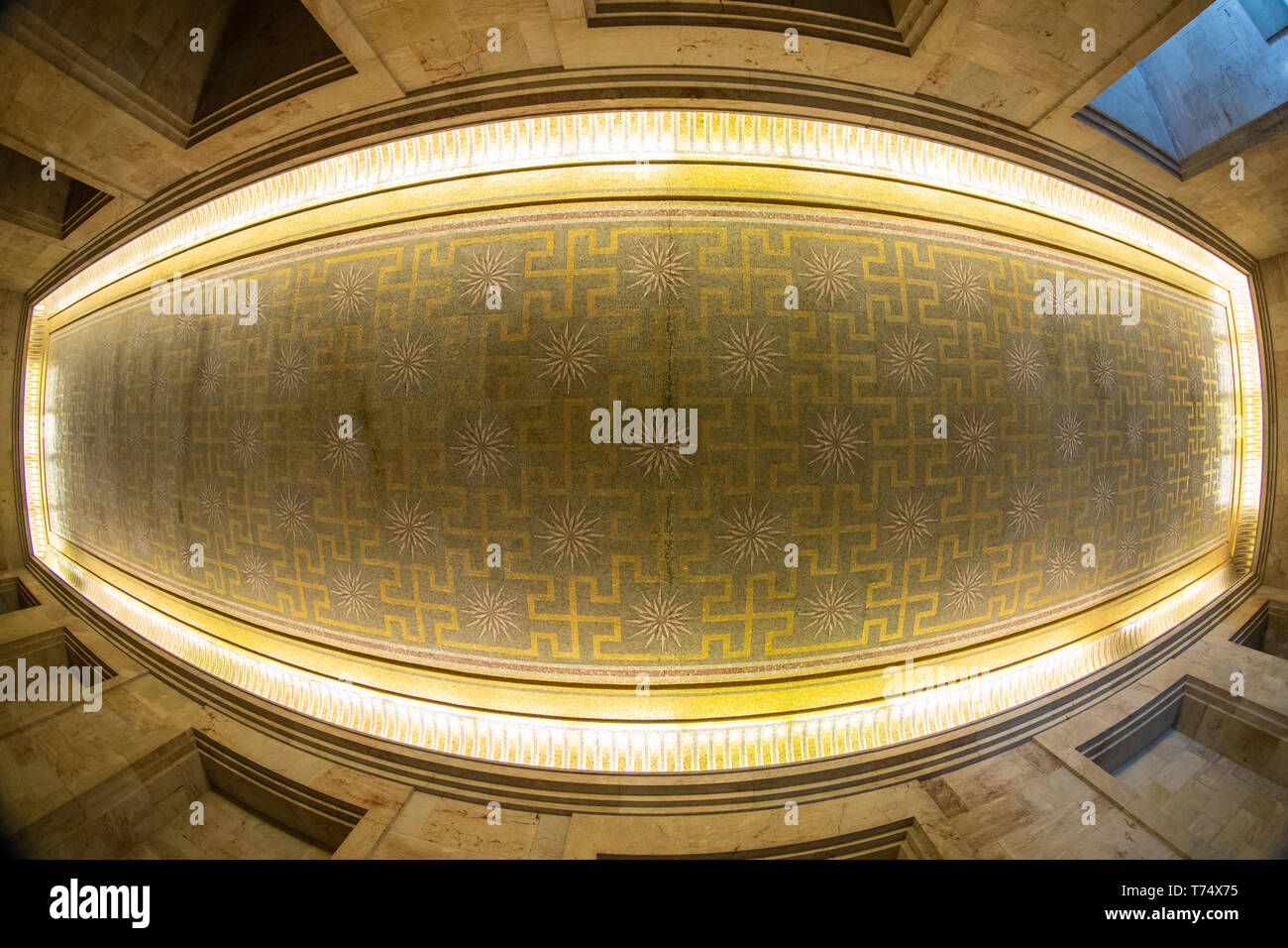 Nuremberg Germany 04th May 2019 The Ceiling In The Hall
