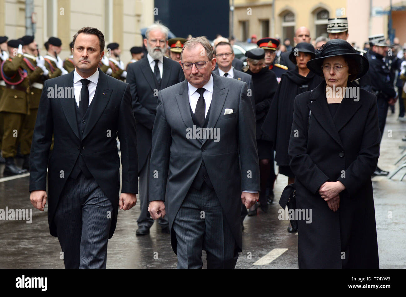 Luxemburg, Luxembourg. 04th May, 2019. Xavier Bettel, Prime Minister of