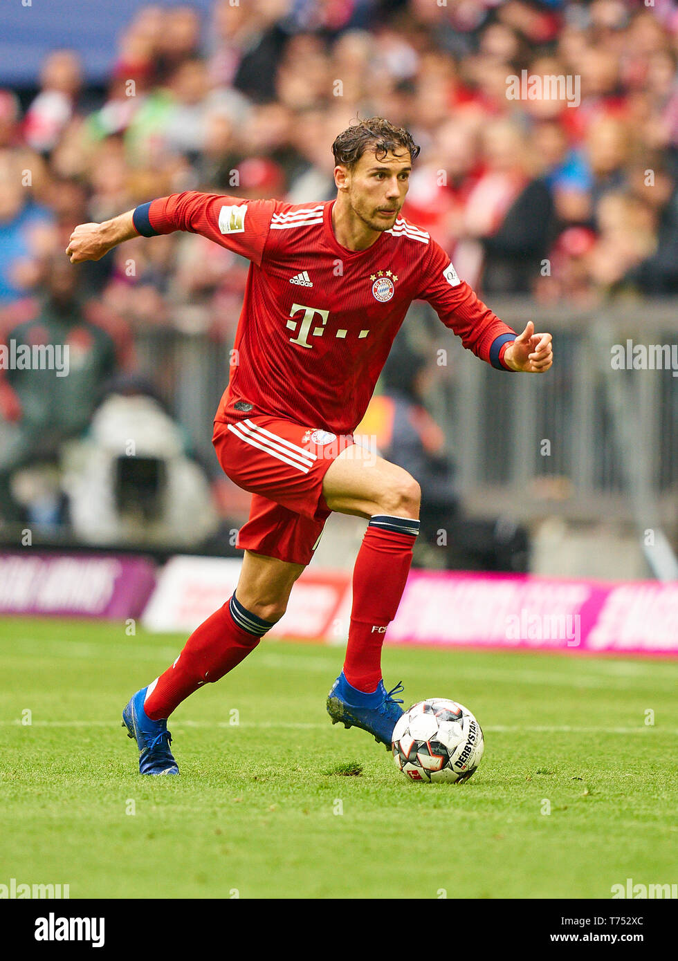 Munich, Germany. 04th May, 2019. Leon GORETZKA, FCB 18 FC BAYERN