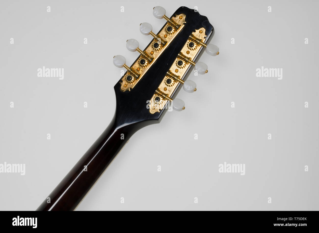 Mandolin's Headstock Stock Photo Alamy