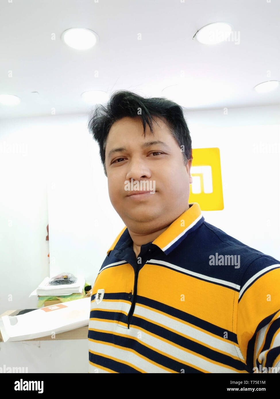 Awesome T-shirt  Out looking is very good Stock Photo