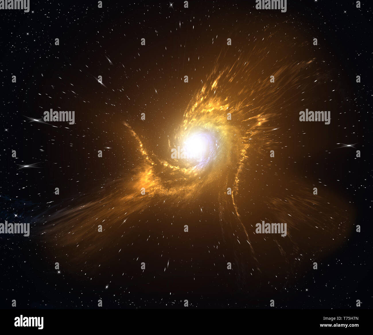 Black hole in space. Abstract background Stock Photo - Alamy