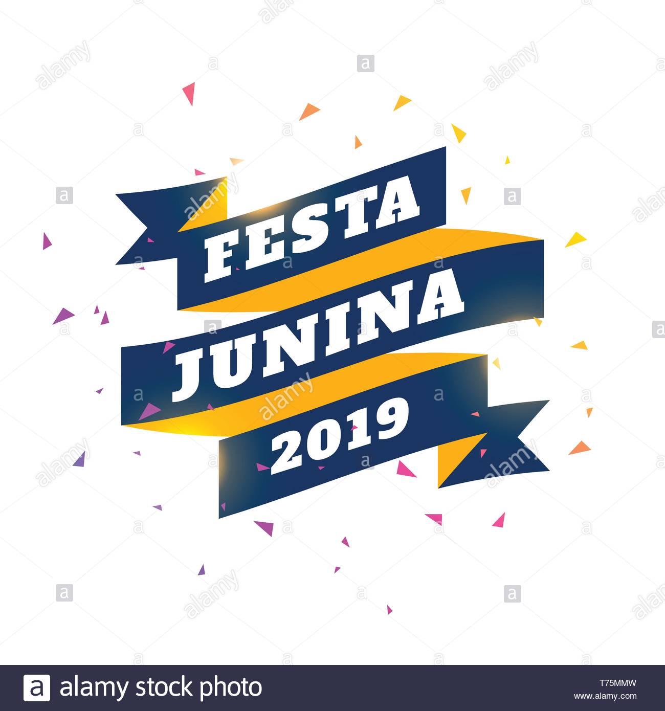 Festa Junina 2019 Celebration Banner Stock Vector Art