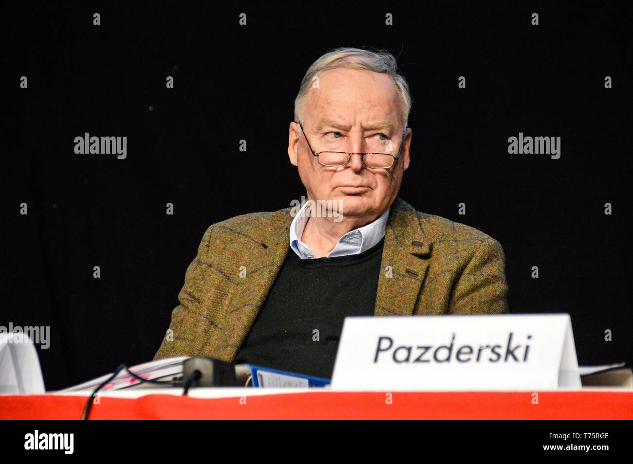 AfD Chef Alexander Gauland Parteitag Riesa 2019 Stock Photo - Alamy
