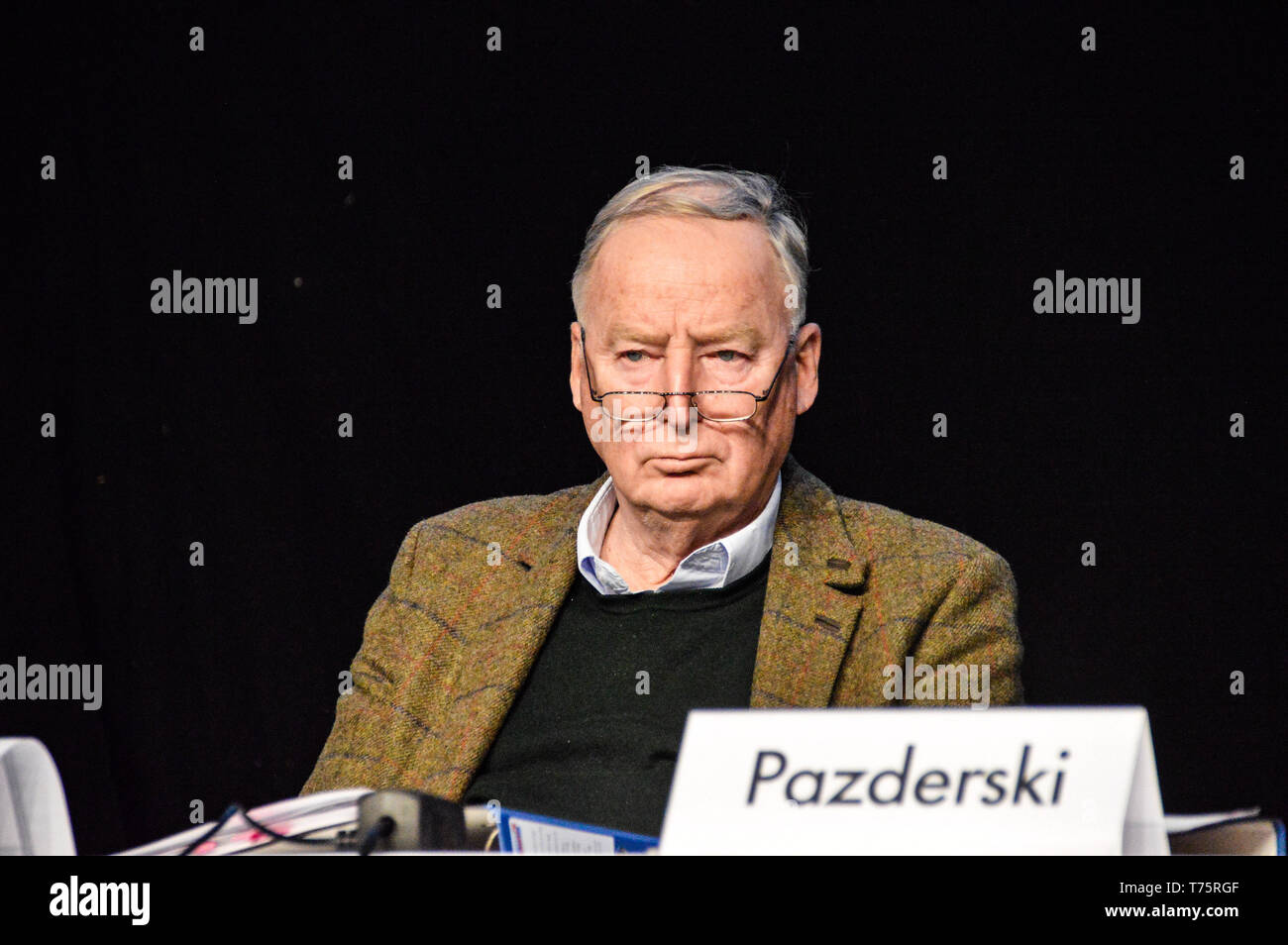 AfD Chef Alexander Gauland Parteitag Riesa 2019 Stock Photo - Alamy