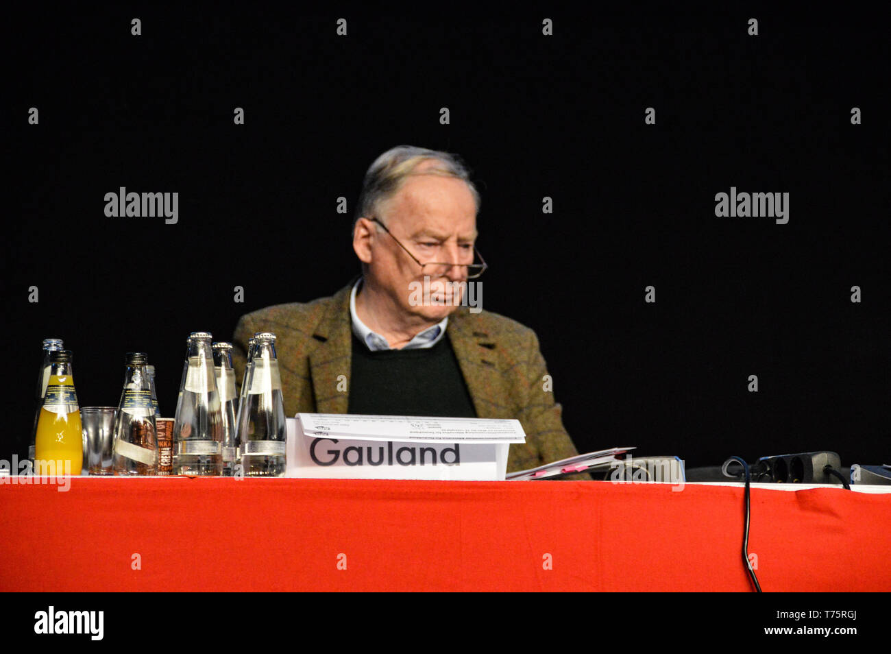 AfD Chef Alexander Gauland Parteitag Riesa 2019 Stock Photo - Alamy