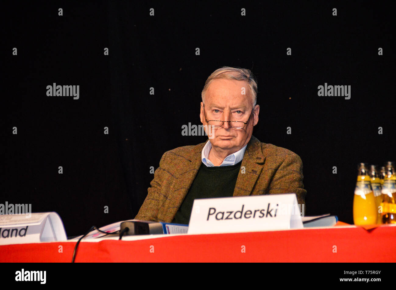 AfD Chef Alexander Gauland Parteitag Riesa 2019 Stock Photo - Alamy