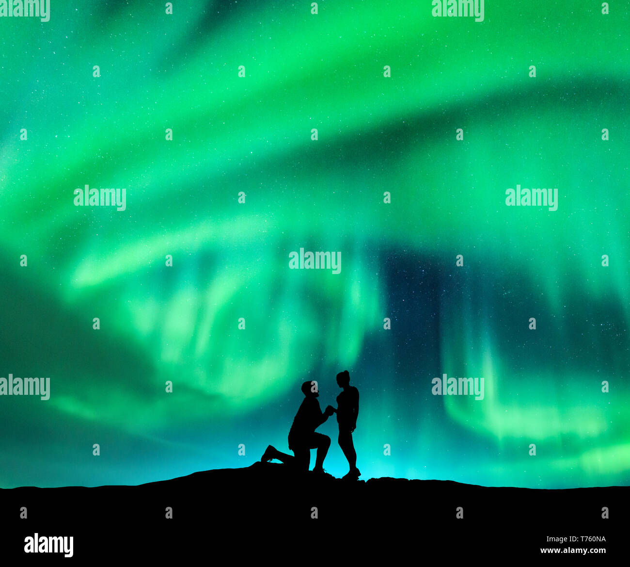 Couple making love silhouette hi-res stock photography and images - Alamy