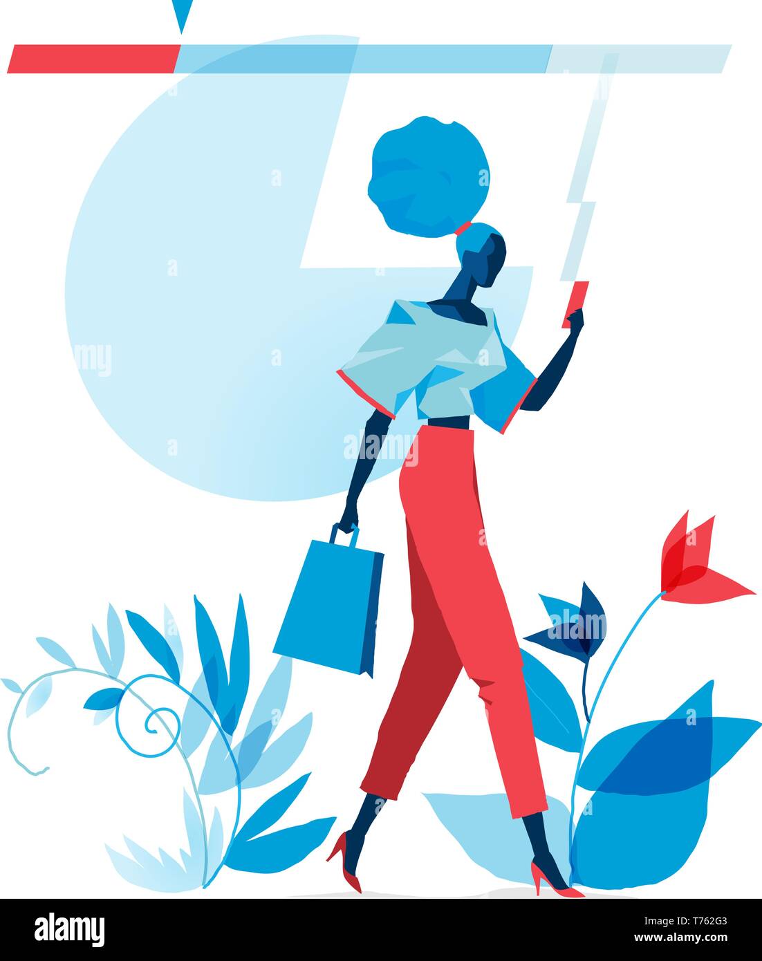 smart user experience for people Stock Vector