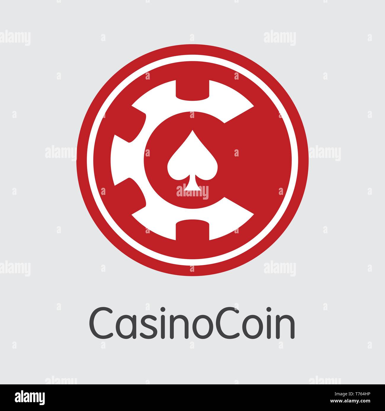 CSC - Casinocoin. The Trade Logo of Money or Market Emblem Stock Vector  Image & Art - Alamy