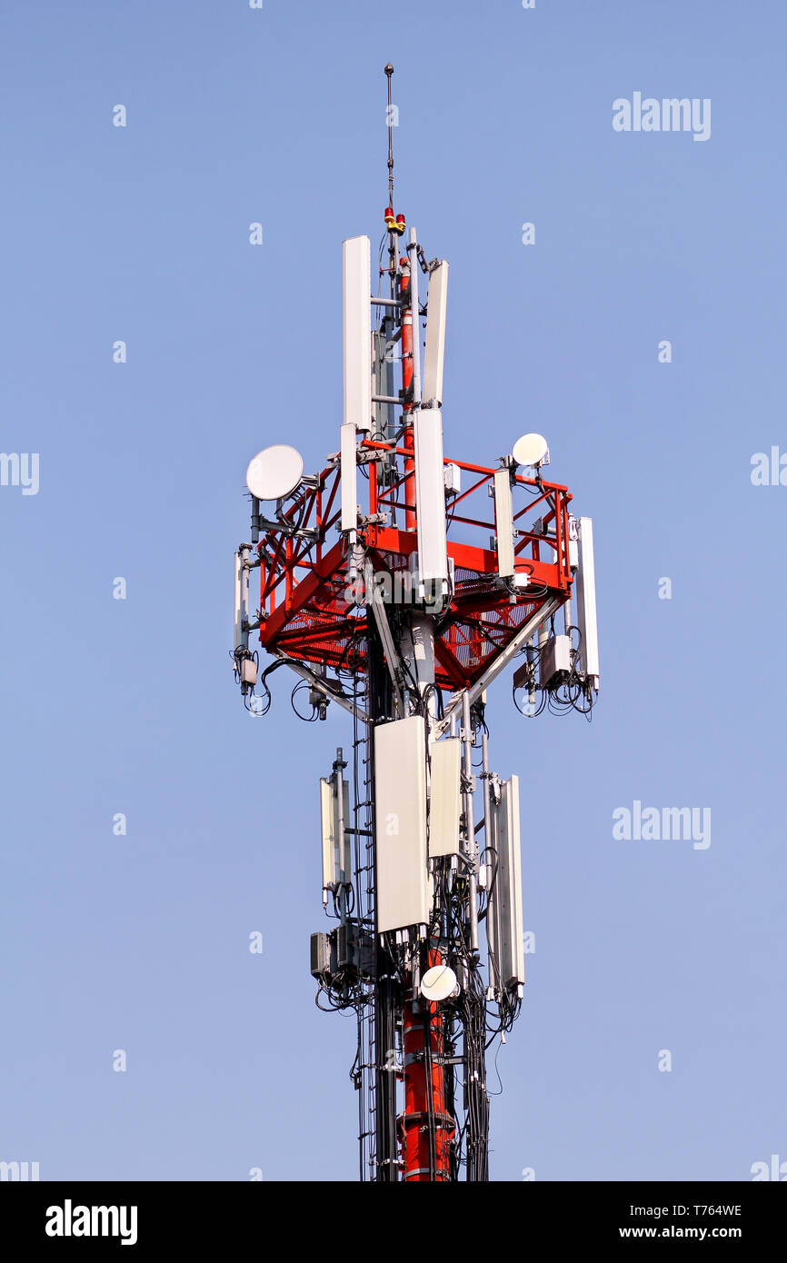 network repeaters, base transceiver station. Tower wireless communication