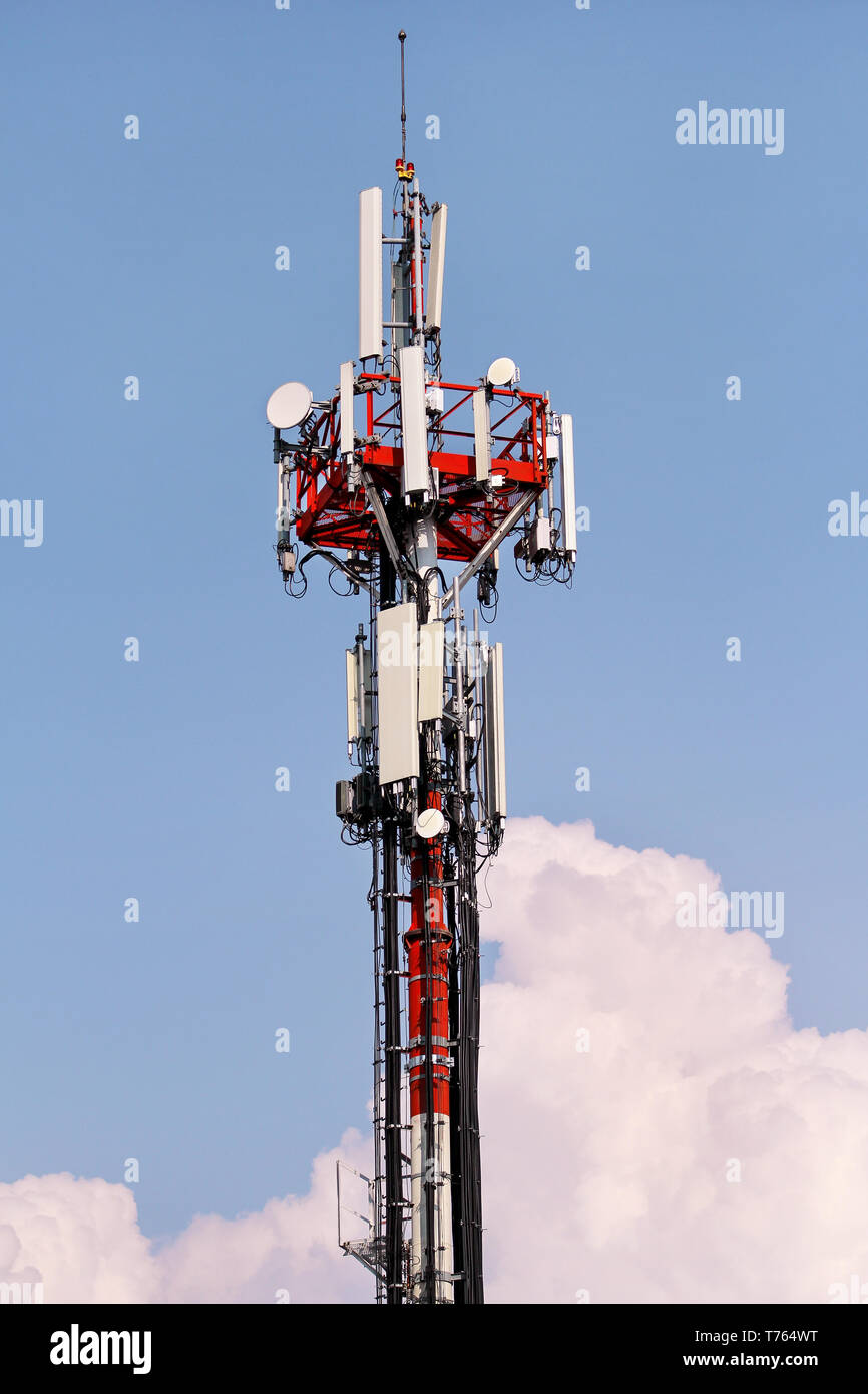 network repeaters, base transceiver station. Tower