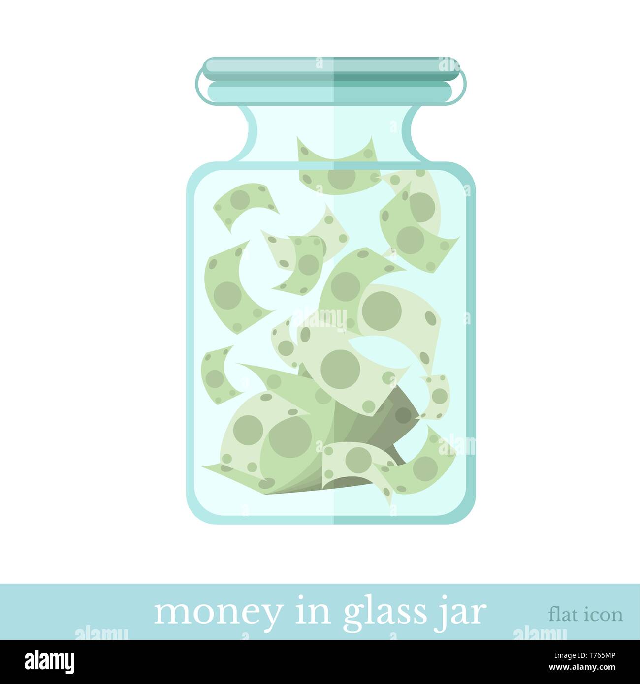 Note jar Stock Vector Images - Alamy