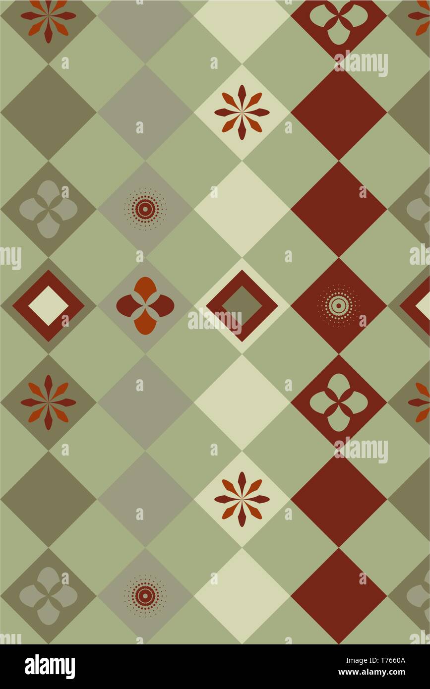 Geometric and texture pattern Stock Photo