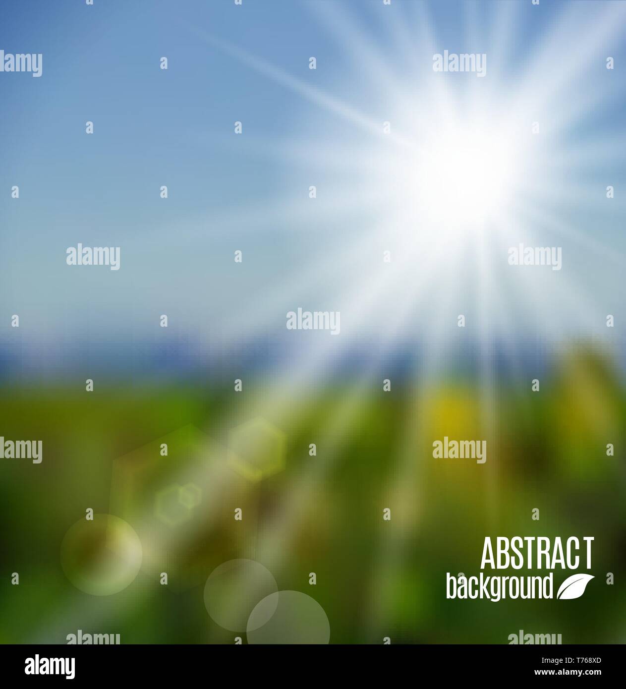 Abstract nature background Stock Vector Image & Art - Alamy