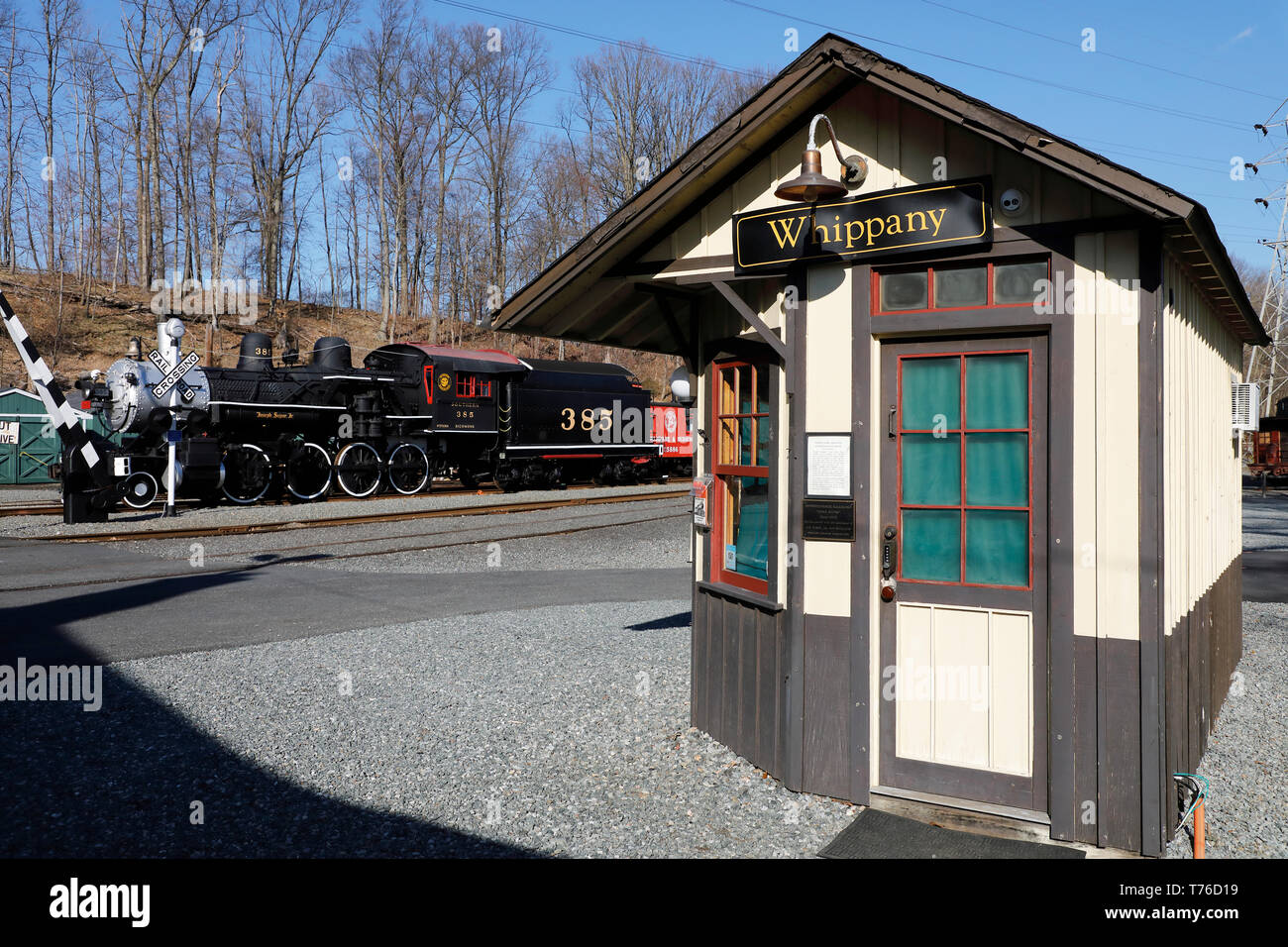 Original ticket office of Whippany Railway station building in Whippany