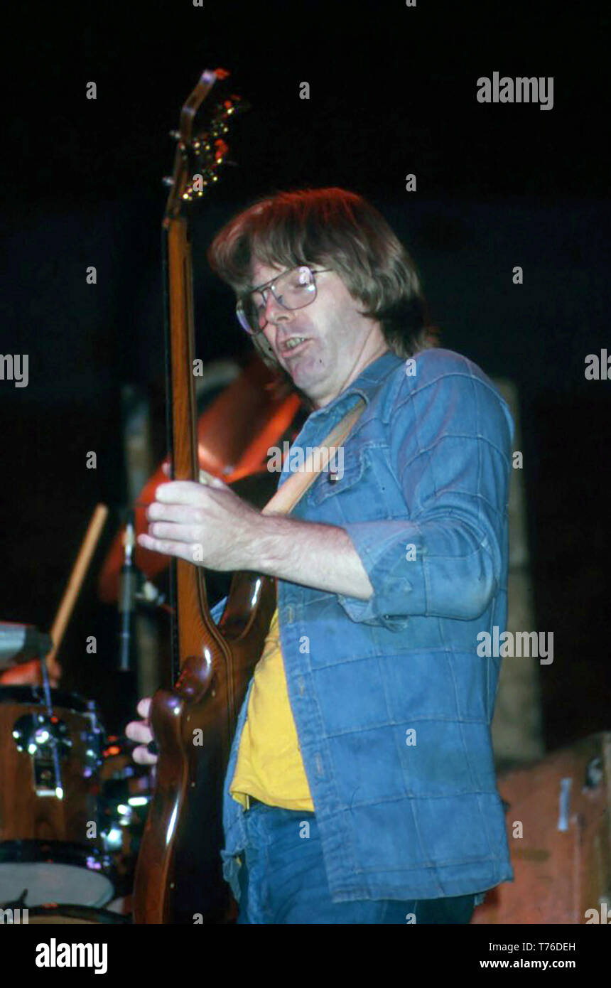 GRATEFUL DEAD American rock group with Phil Lesh about 1976 Stock Photo