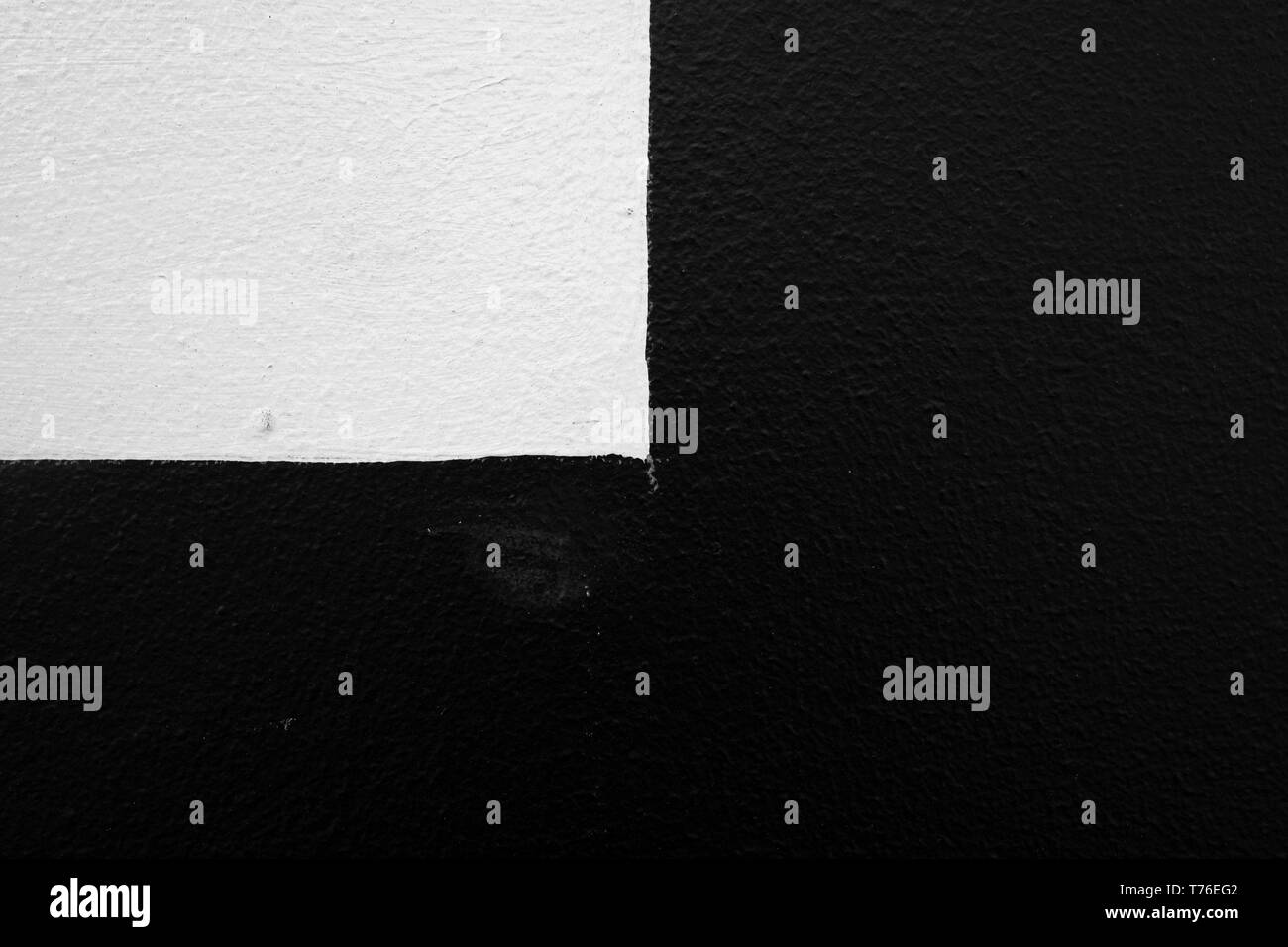 Close up section of a black & white painted wall texture Stock Photo ...