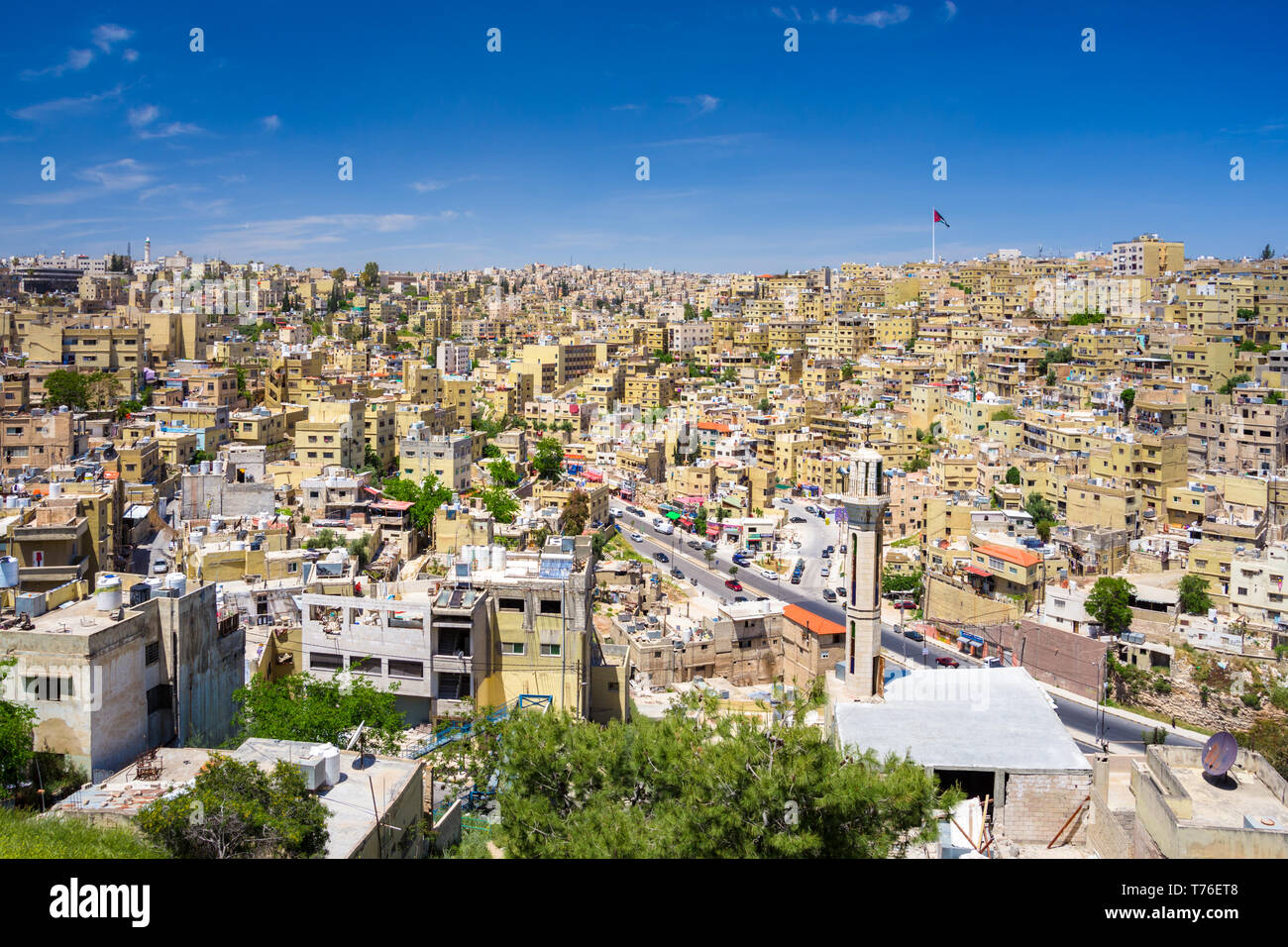 Amman city the capital of Jordan Stock Photo - Alamy